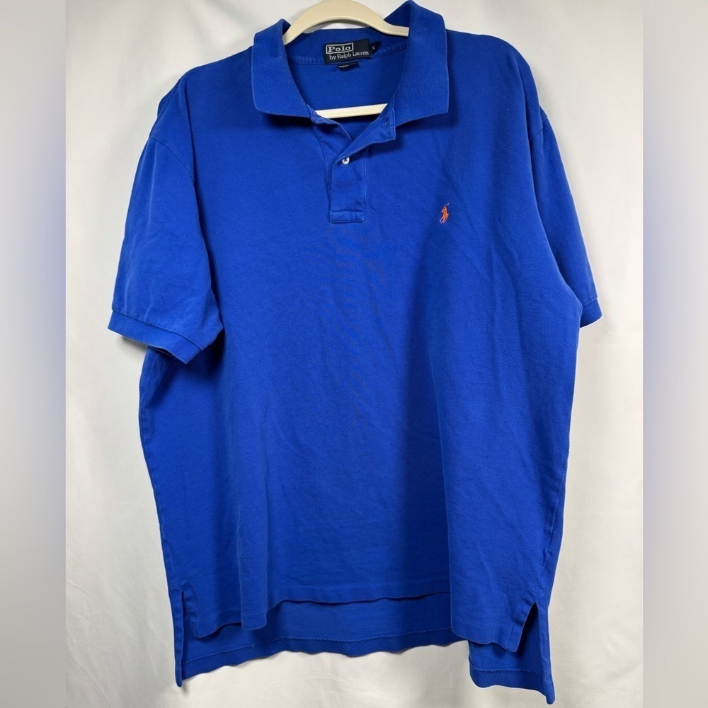 Polo Ralph Lauren Polo Shirt Classic Style Royal Blue XXL